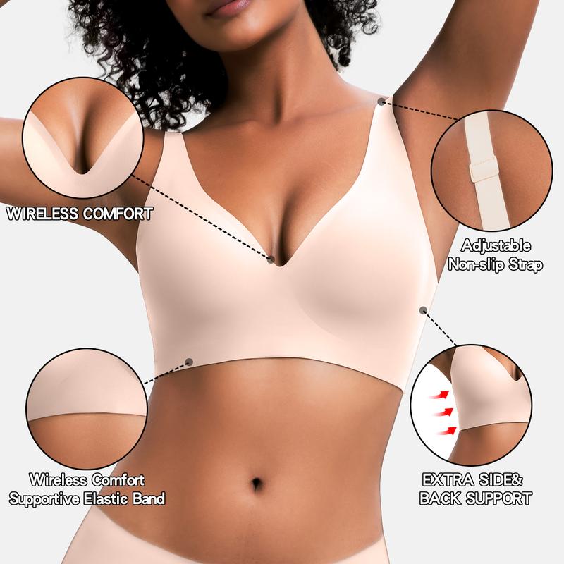 【new】Lymphatic Drainage Fat‑Burning  Detoxification Womens Comfortable Shaping  Powerful Lifting Bras