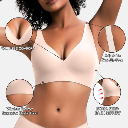 【new】Lymphatic Drainage Fat‑Burning  Detoxification Womens Comfortable Shaping  Powerful Lifting Bras